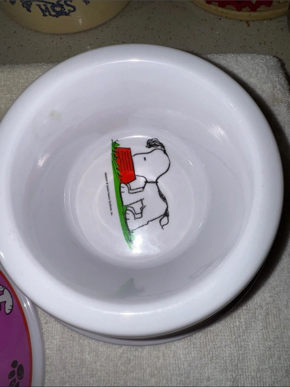 Peanuts cute melamine